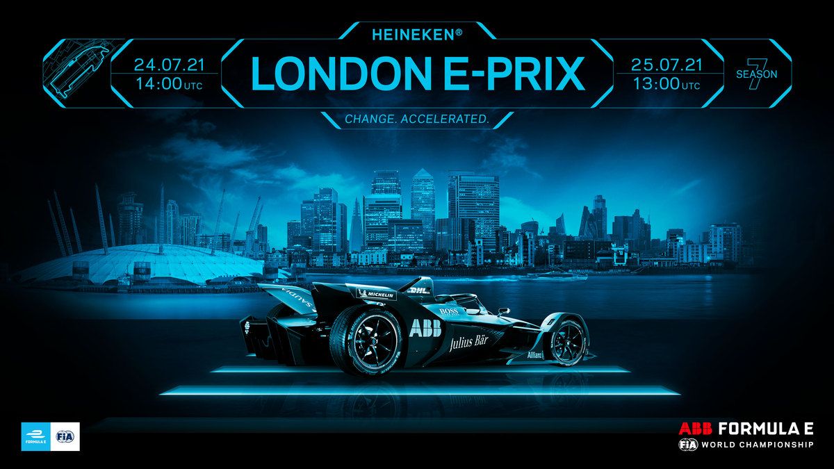 Όλα όσα πρέπει να γνωρίζουμε πριν το Heineken® London E-Prix του Σαββατοκύριακου