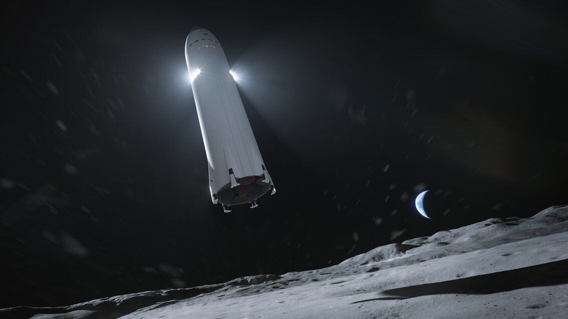 SpaceX's Lunar Lander (Starship SE
