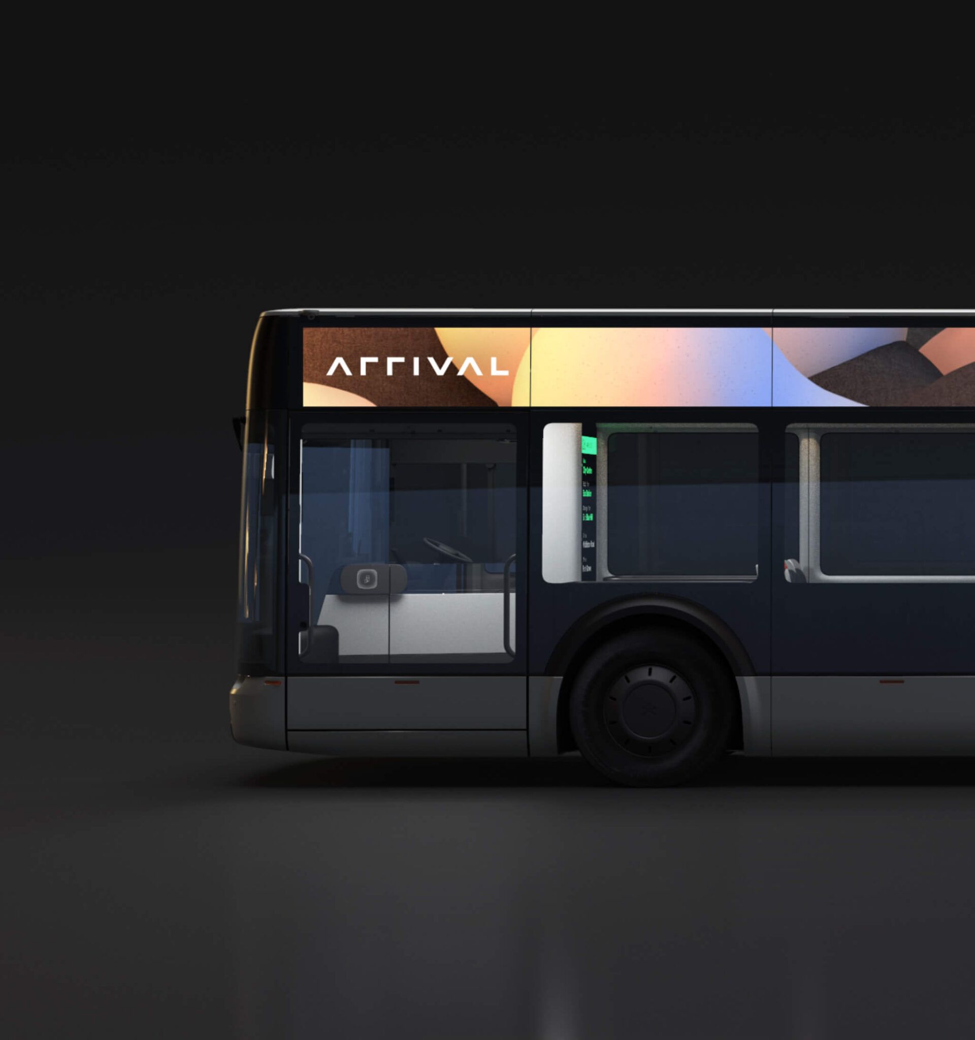 arrival bus