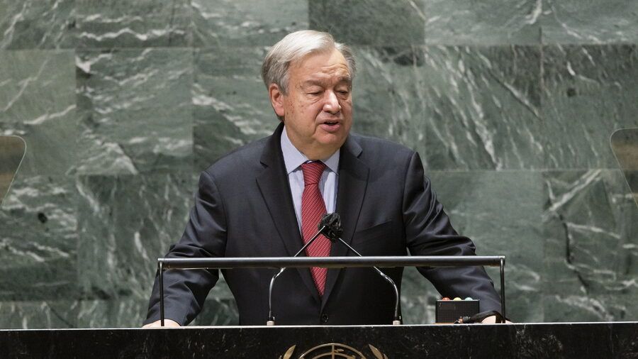 United Nations General Assembly Antonio Guterres