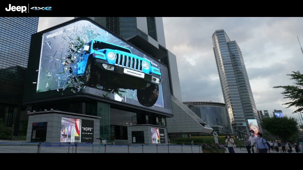 jeep διαφημιση κορεα