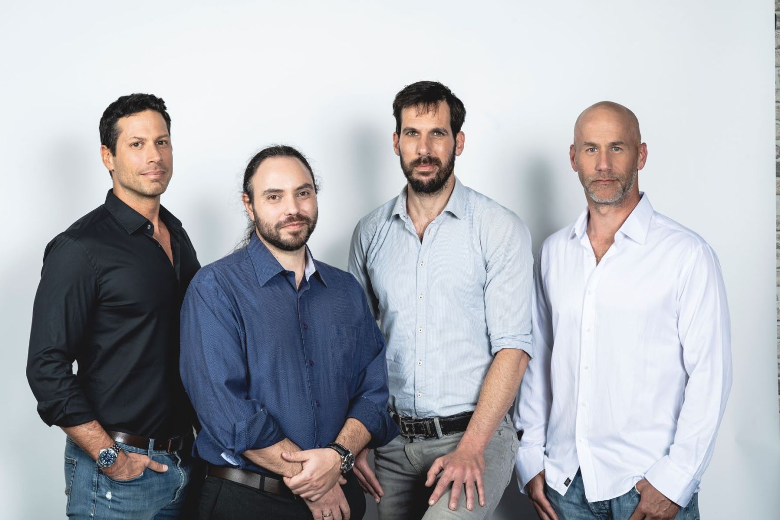 Spectralics founders Ran Bar Yosef, Eran Falk, Yuval Kashtar and Yuval Keinan.