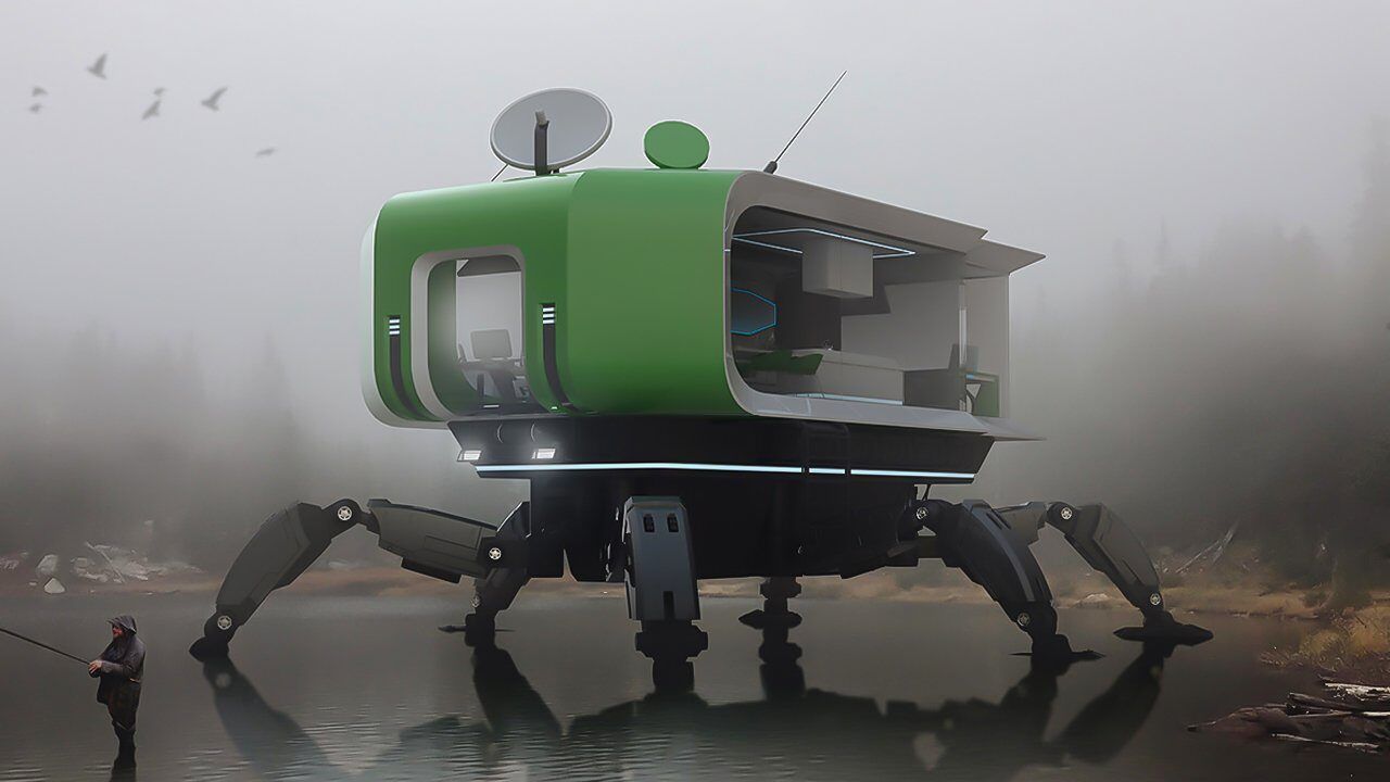 Encho Enchev’s futuristic mobile home