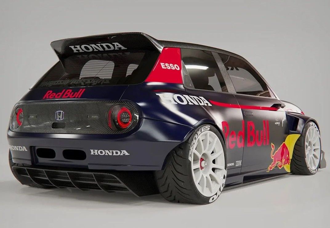 Ένα Honda e με την… αύρα του Max Verstappen