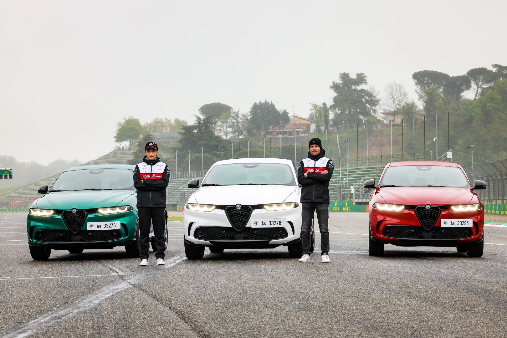 Η νέα Alfa Romeo Tonale στην πίστα της Ίμολα