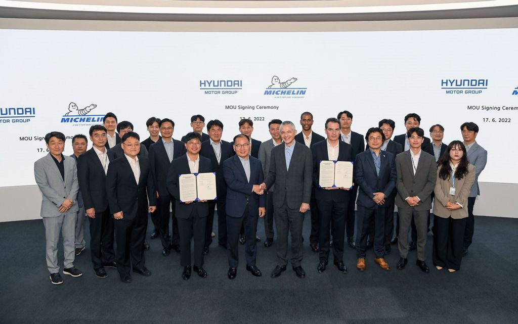Συνεργασία της Hyundai με τη Michelin