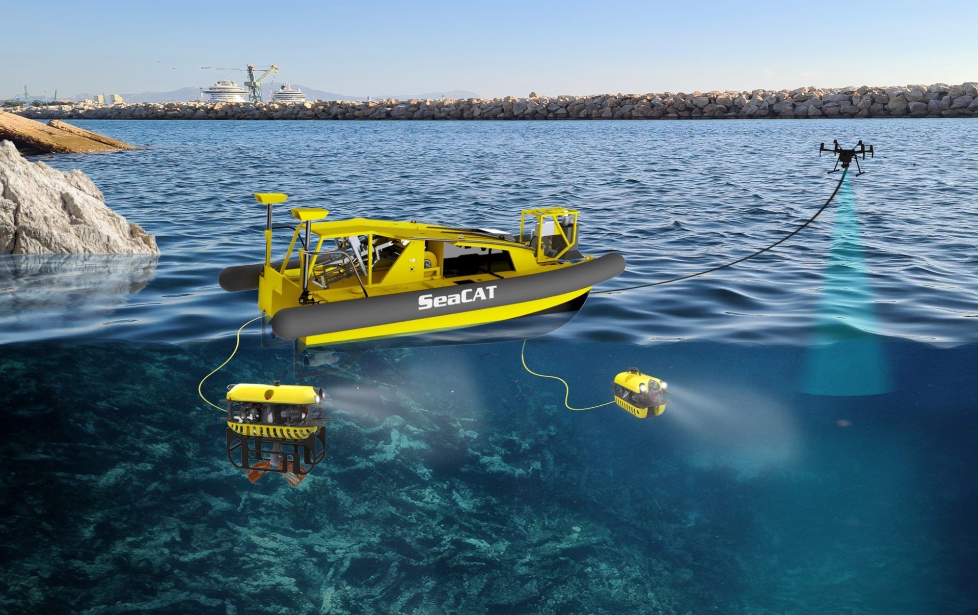 SeaClear: Ρομπότ καθαρίζουν τις θάλασσες!