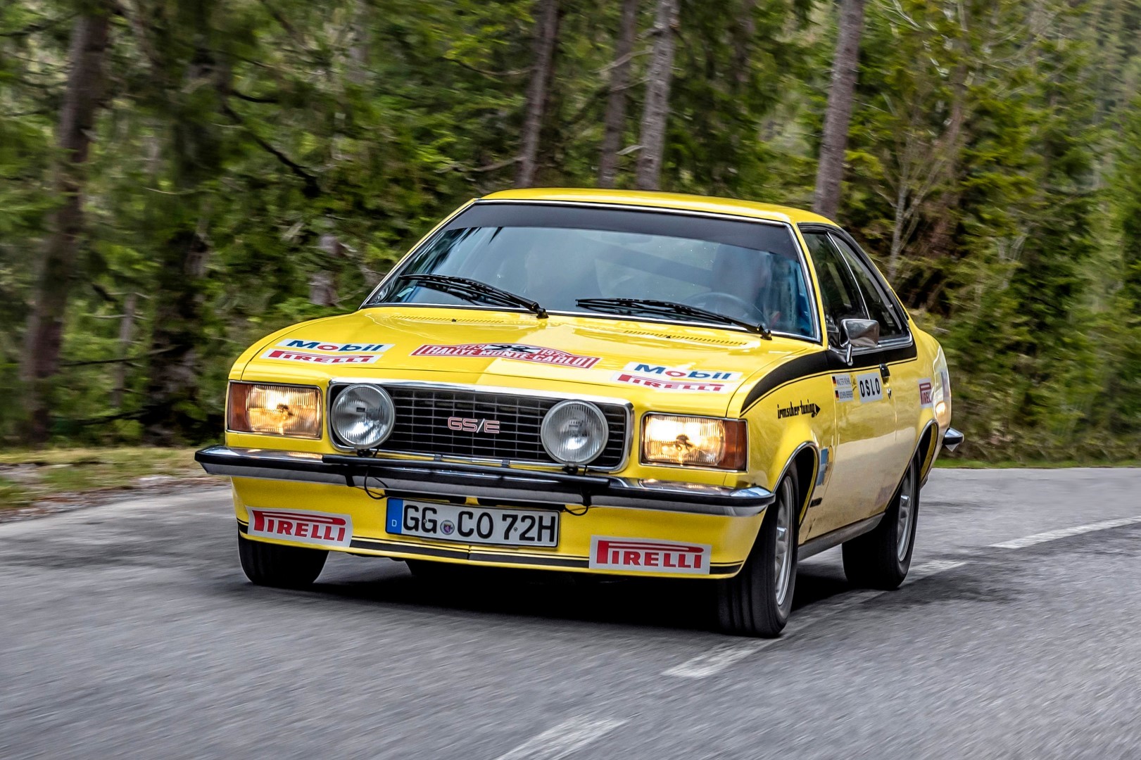 H Opel Classic στην αναβίωση του Olympia Rally '72!