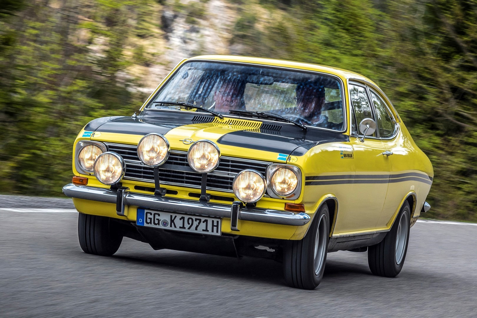H Opel Classic στην αναβίωση του Olympia Rally '72!