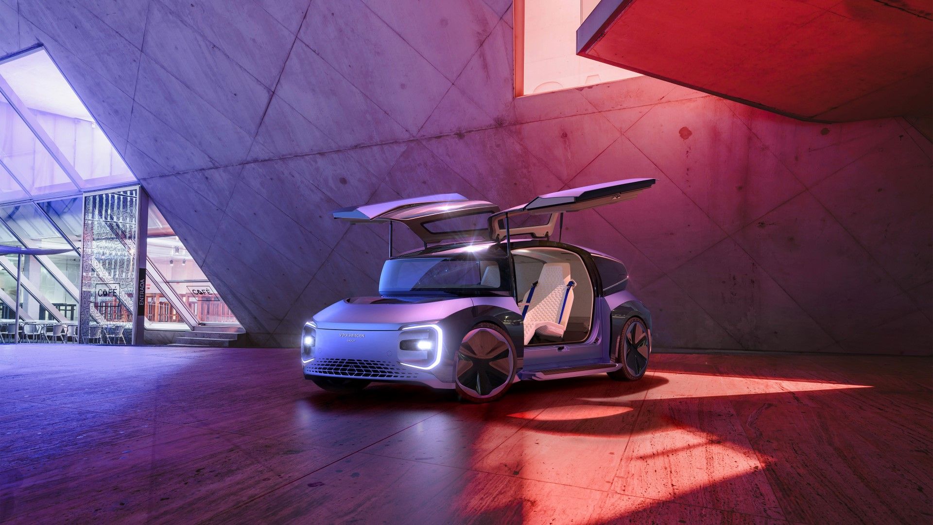 Η Volkswagen παρουσίασε το Concept Gen.Travel, το οποίο μπορεί να οδηγηθεί χωρίς τιμόνι και προάγει την αυτόνομη οδήγηση.