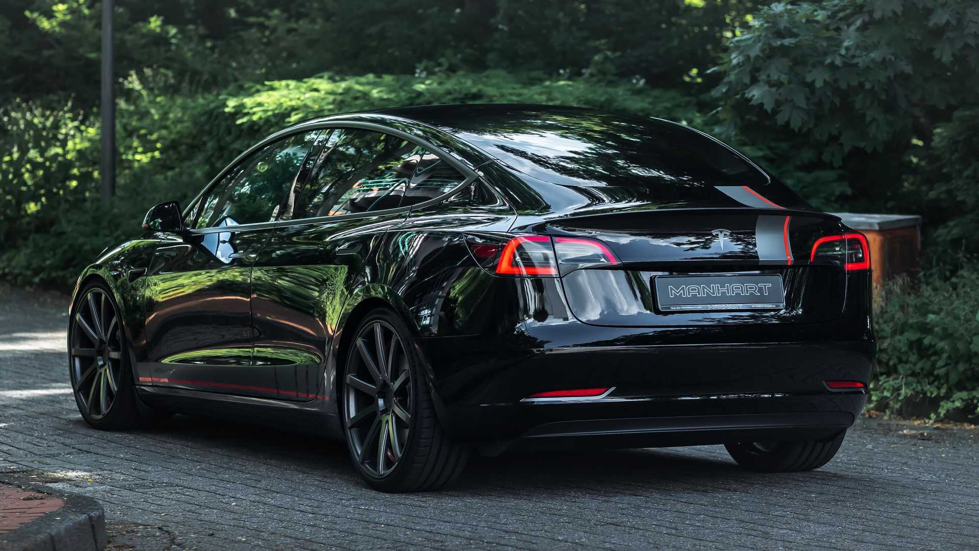 Η Manhart «αγριεύει» το Tesla Model 3!