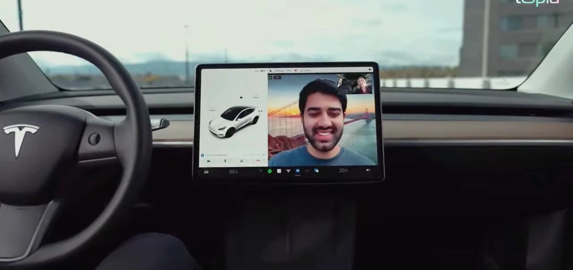 Η Tesla κάνει… Zoom στη συνδεσιμότητα!