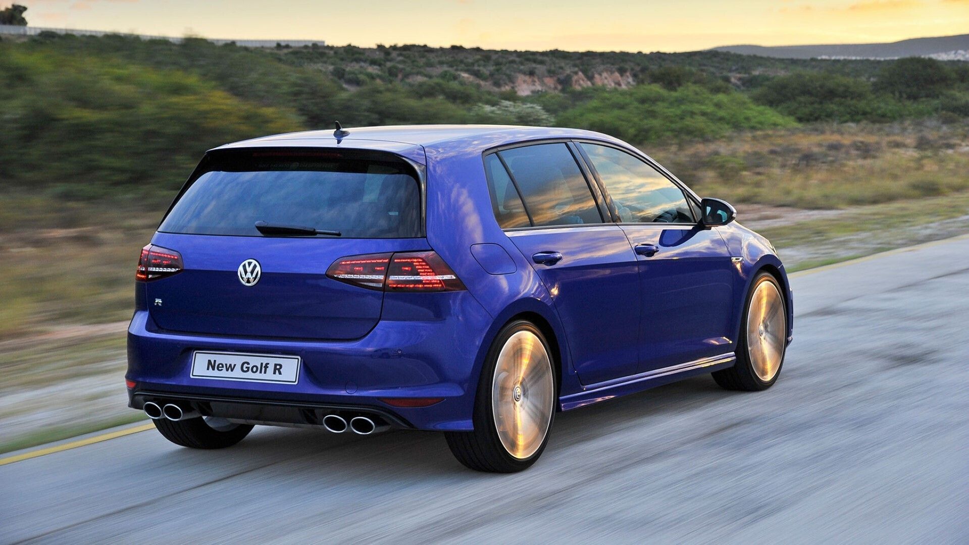 Ένα Volkswagen Golf R «πιάστηκε» με 280 χλμ./ώρα!