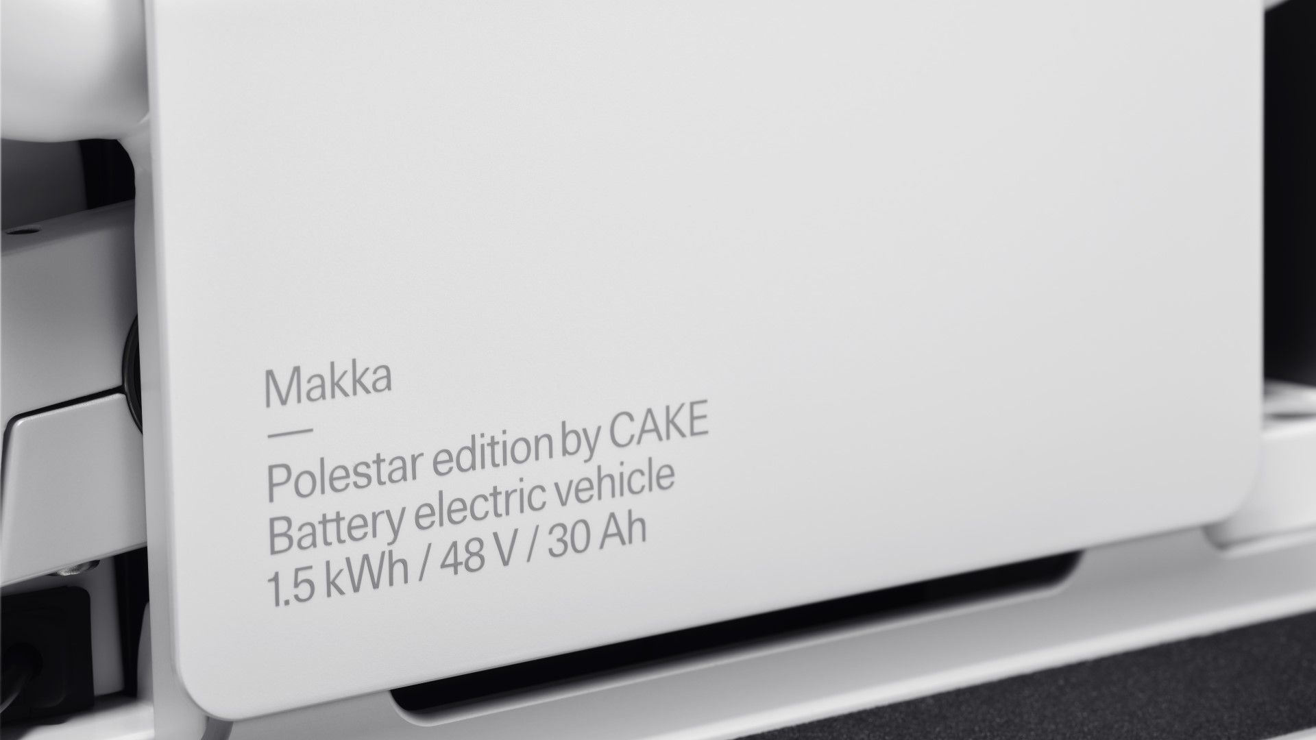 Η Polestar σε… δύο τροχούς με το CAKE Makka