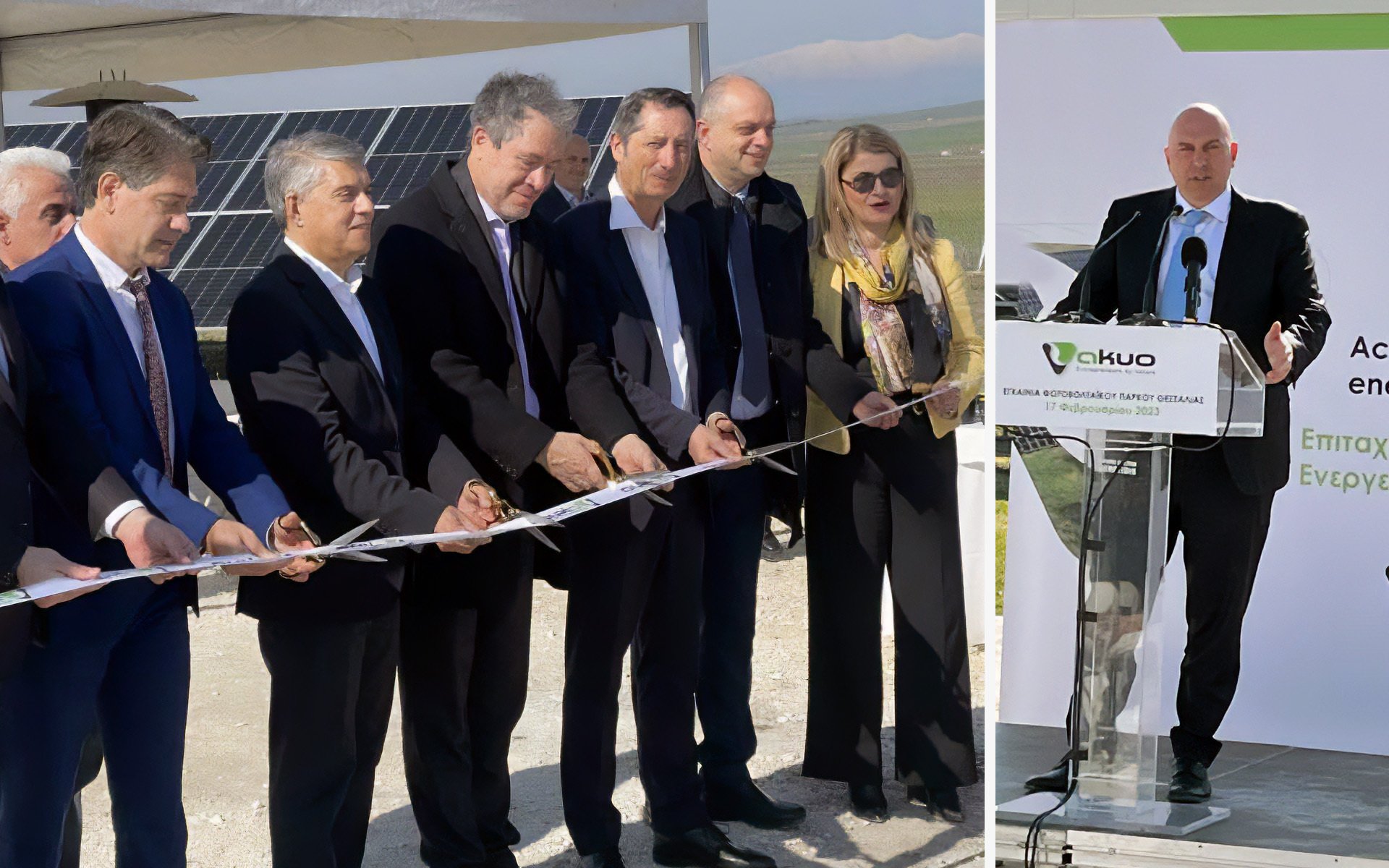 Akuo Energy: Έτοιμη η πρώτη φωτοβολταϊκή μονάδα της Θεσσαλίας