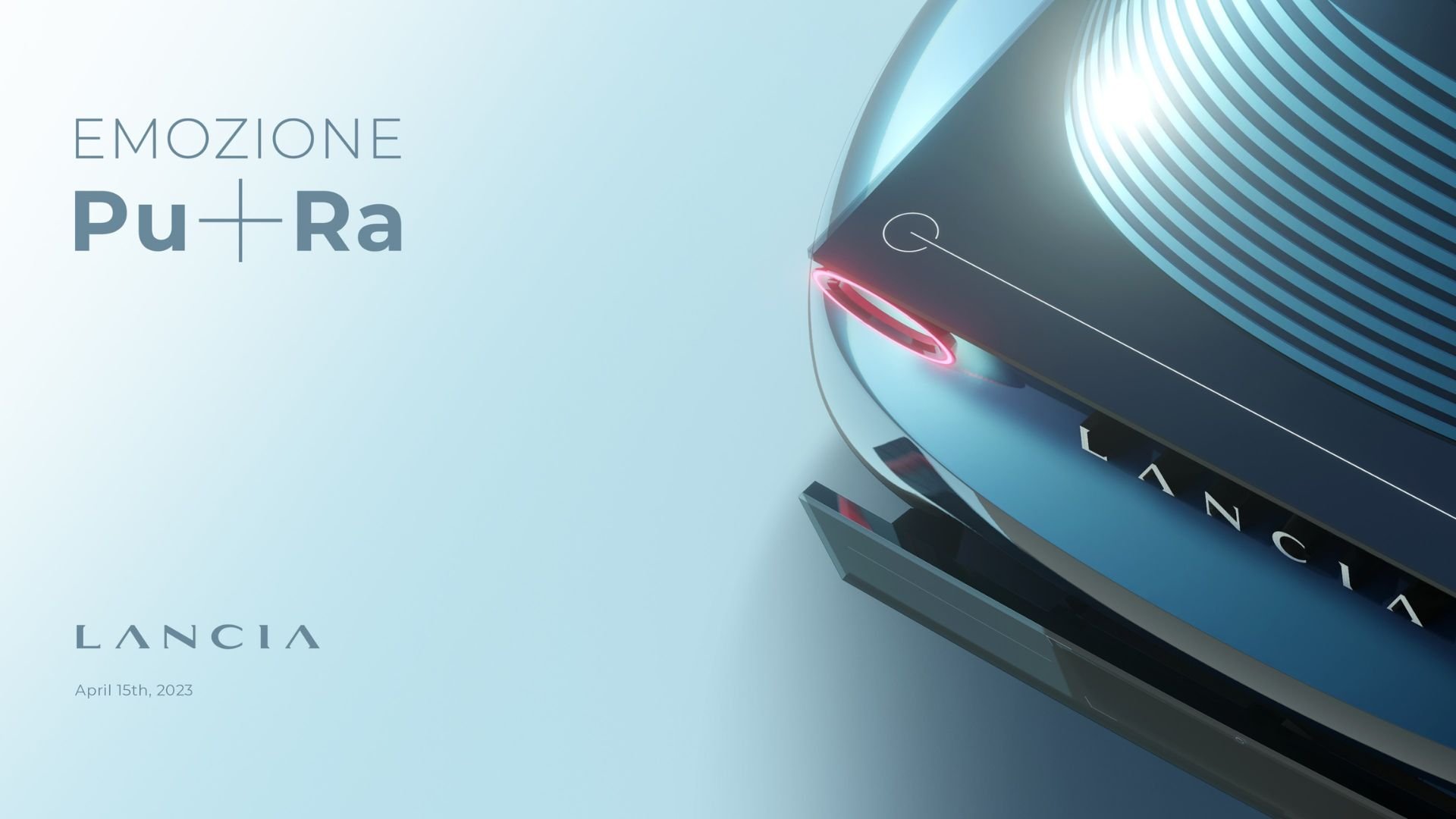 Lancia Emozione Pu+Ra: «Ηλεκτρική» αναγέννηση!