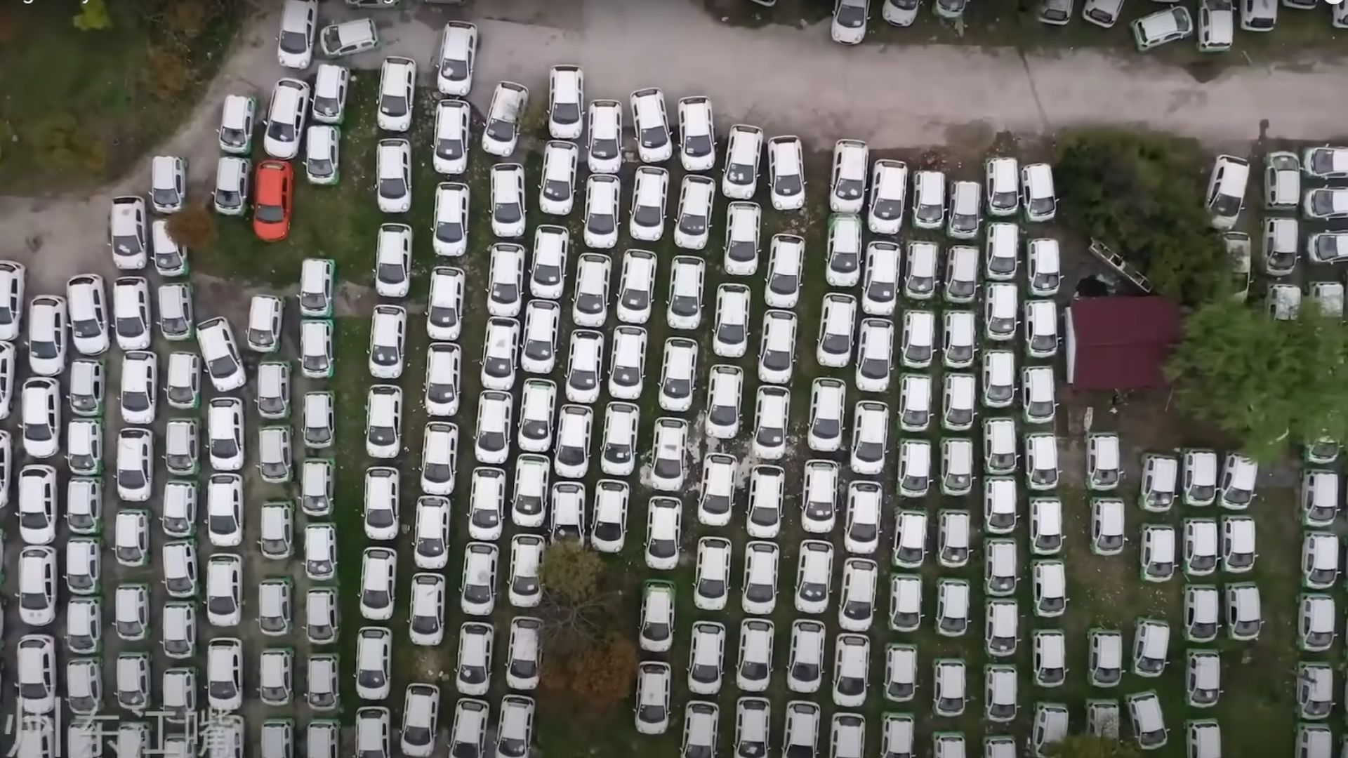 Χιλιάδες ηλεκτρικά οχήματα... «σαπίζουν» σε πάρκινγκ στην Κίνα