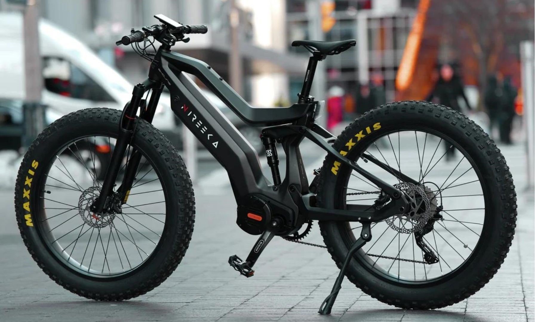 Nireeka Mega: Ένα e-bike σαν… μοτοσυκλέτα!