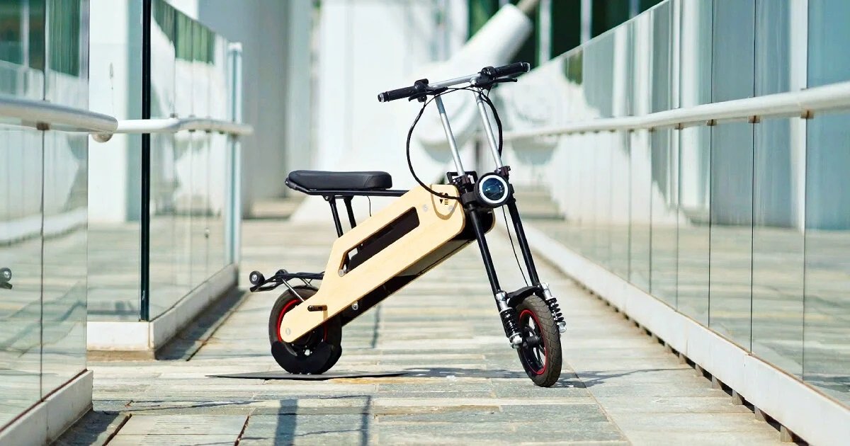 ToMove TOM: Ένα e-scooter σαν... e-bike!