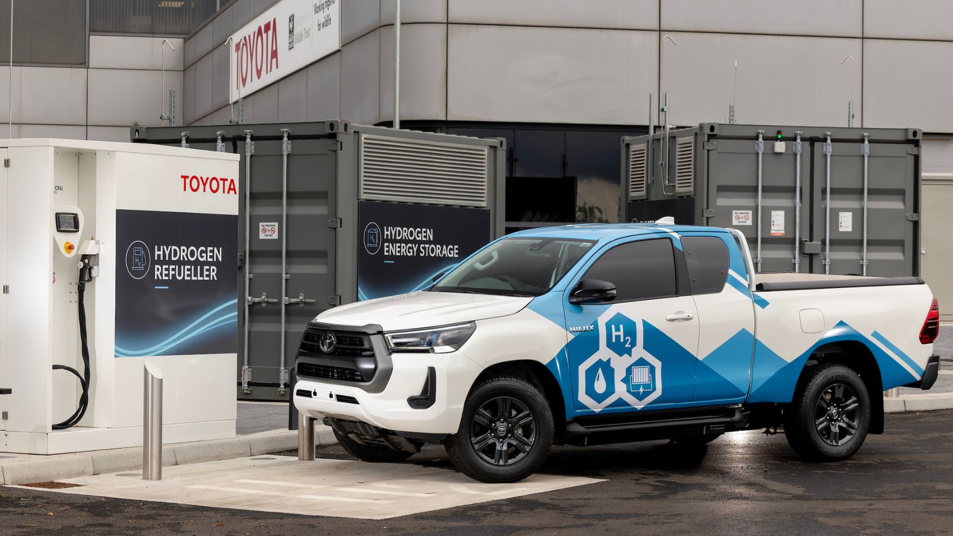 Το Toyota Hilux με υδρογόνο είναι πραγματικότητα!