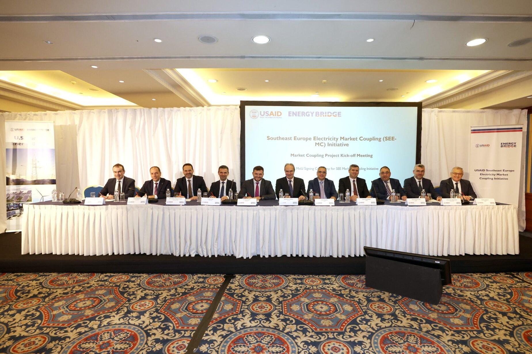 Υπογραφή Μνημονίου Συνεργασίας για τη σύζευξη των αγορών ηλεκτρικής ενέργειας Βαλκανικών χωρών