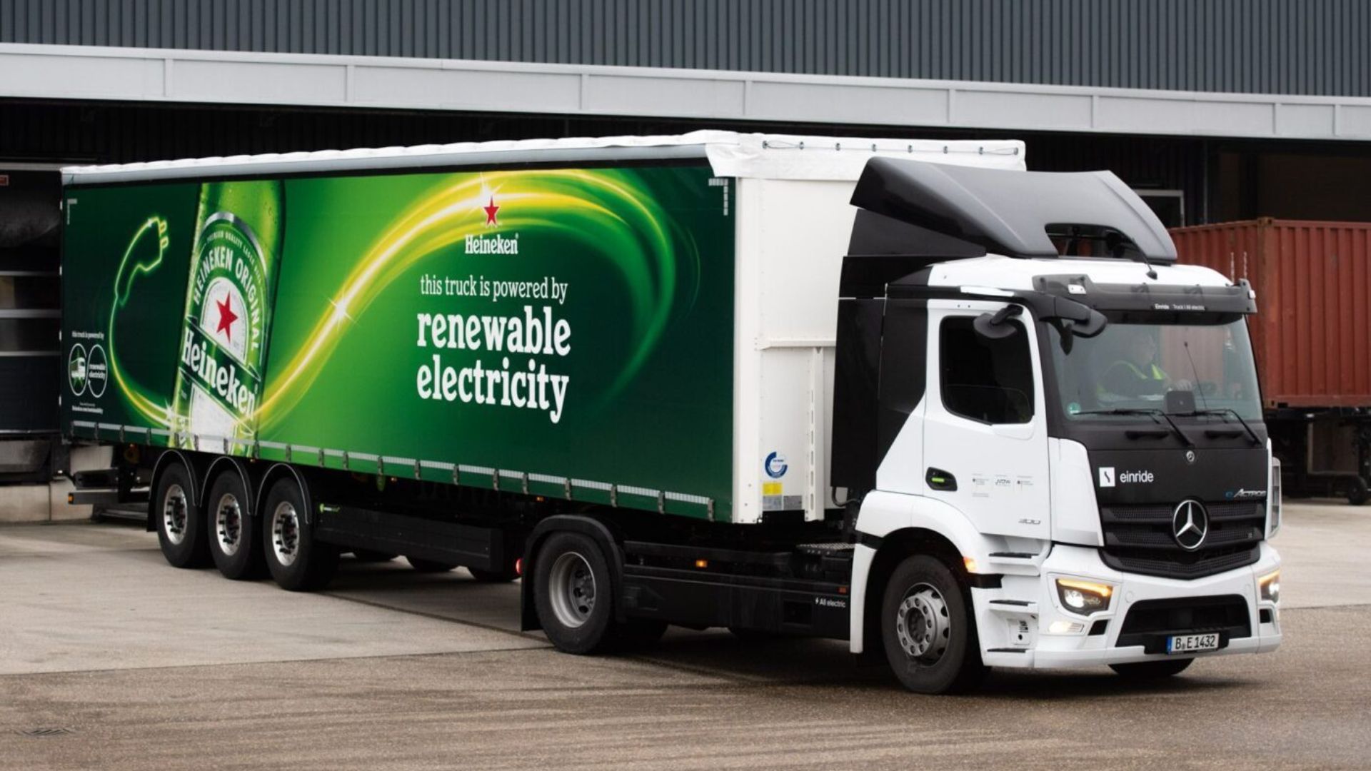 Heineken: Ηλεκτρικές μεταφορές με τη βοήθεια της Einride