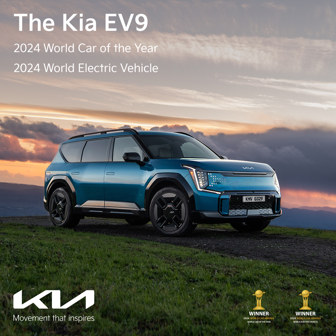 Διπλή νίκη του Kia EV9 στα World Car Awards