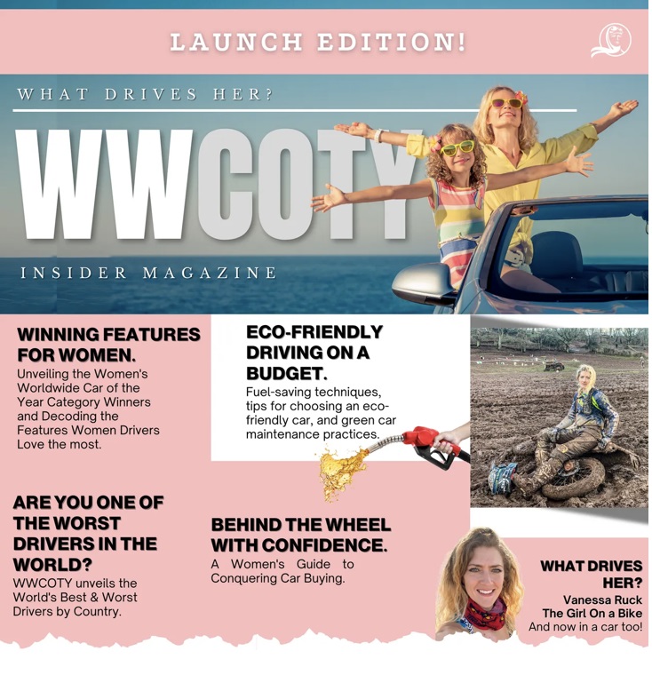 WWCOTY: Newsletter από το Women's Worldwide Car of the Year