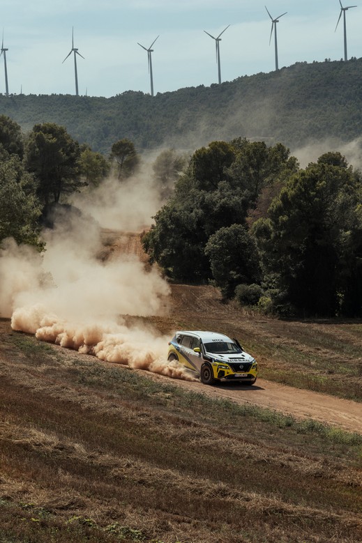 Το Nissan X-Trail e-POWER με e-4ORCE στο Rally Aragon Baja