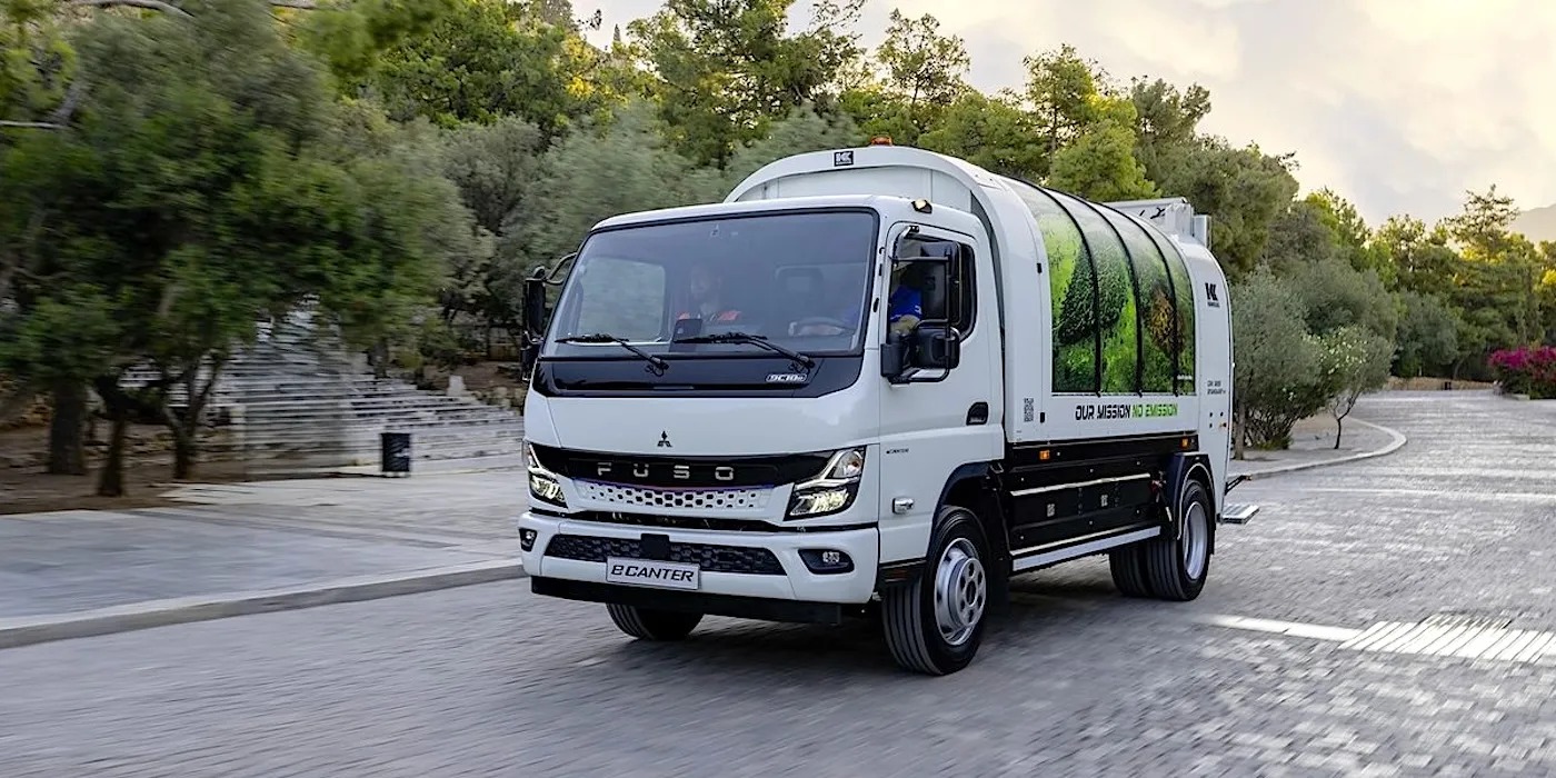 Η Mitsubishi Fuso εξάγει 89 ηλεκτρικά απορριμματοφόρα στην Ελλάδα