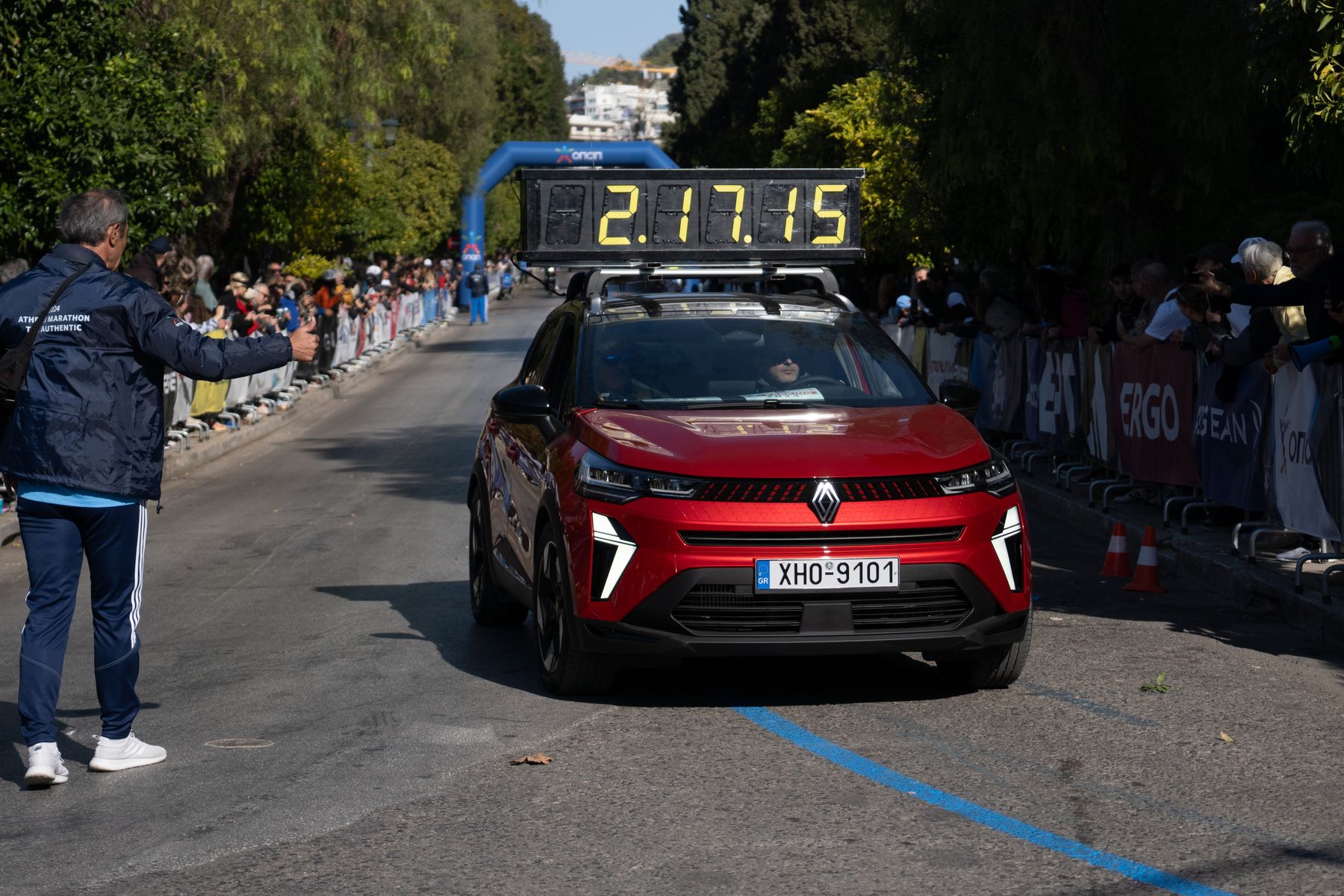 Η Renault ήταν επίσημος χορηγός του Αυθεντικού Μαραθωνίου Αθηνών