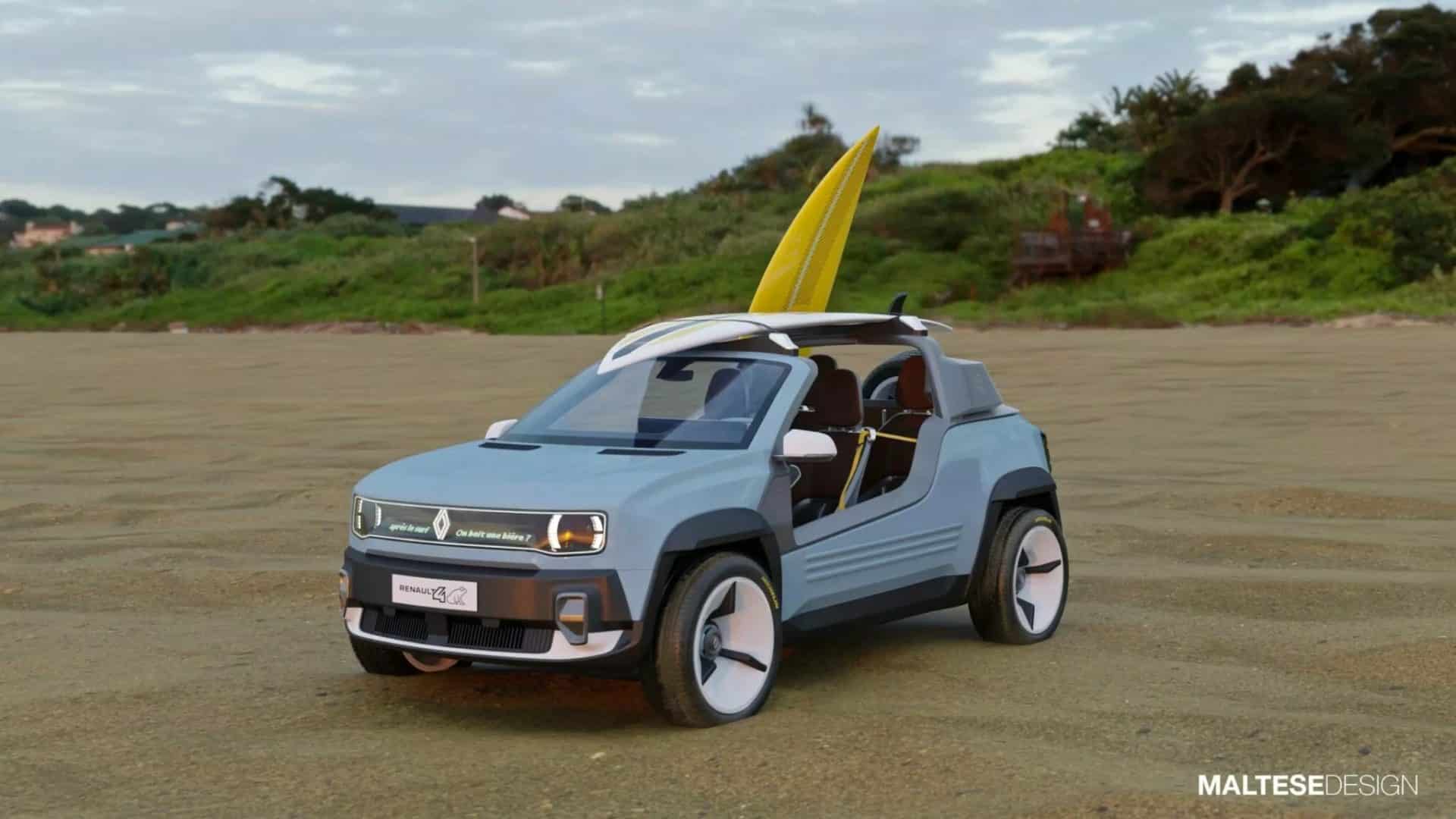 Το Renault 4 E-Tech έγινε beach buggy