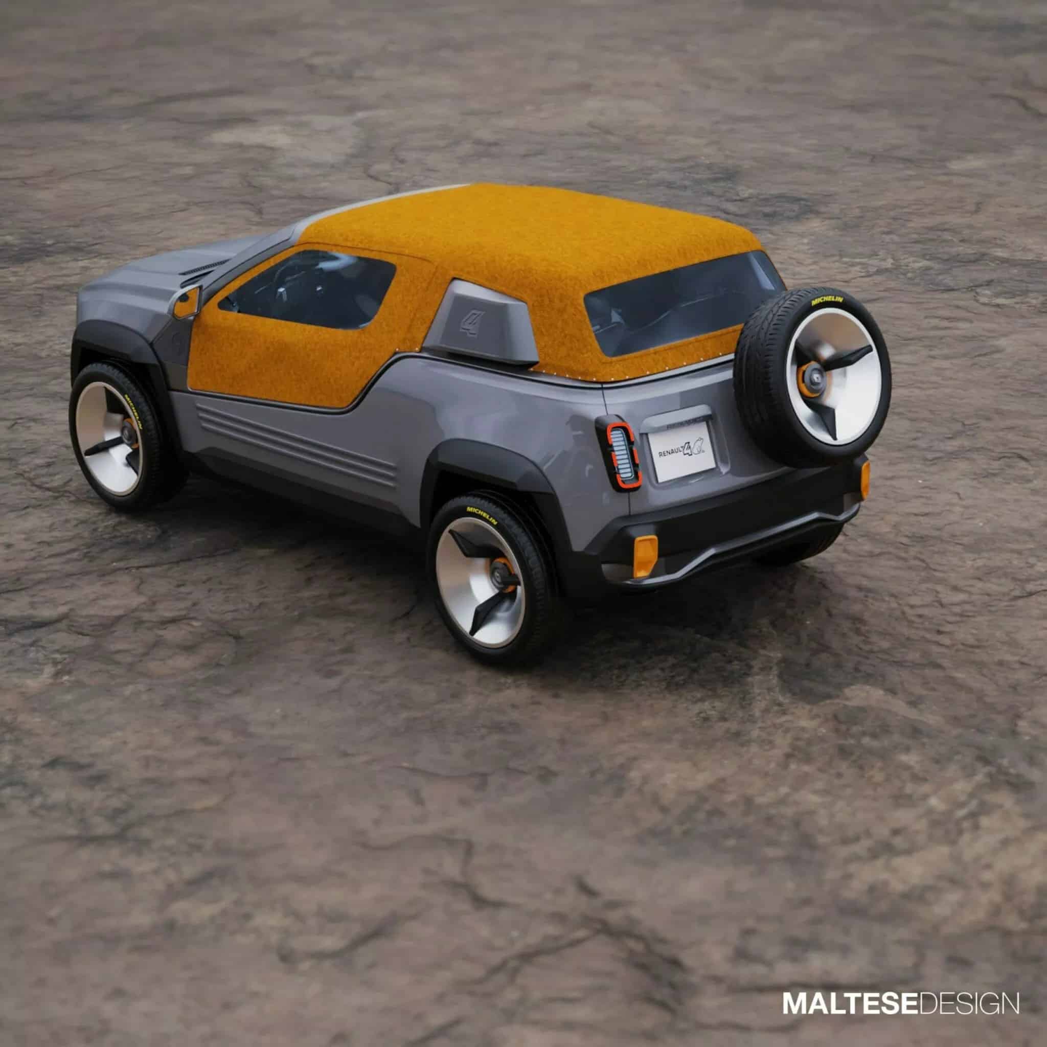 Το Renault 4 E-Tech έγινε beach buggy