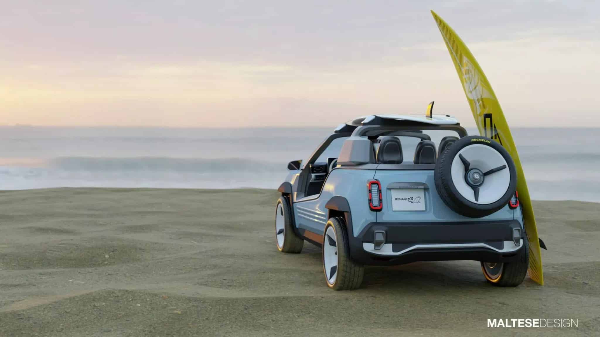 Το Renault 4 E-Tech έγινε beach buggy