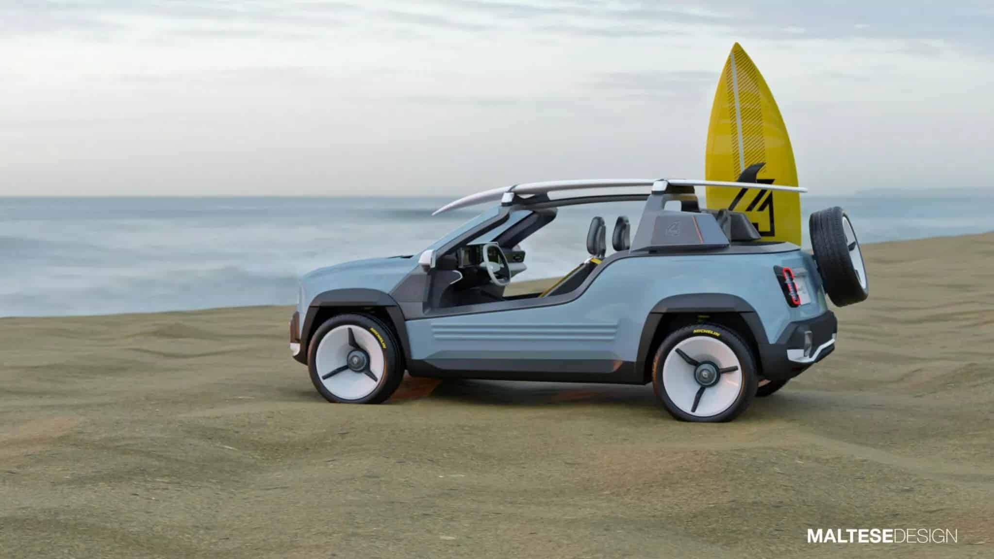 Το Renault 4 E-Tech έγινε beach buggy