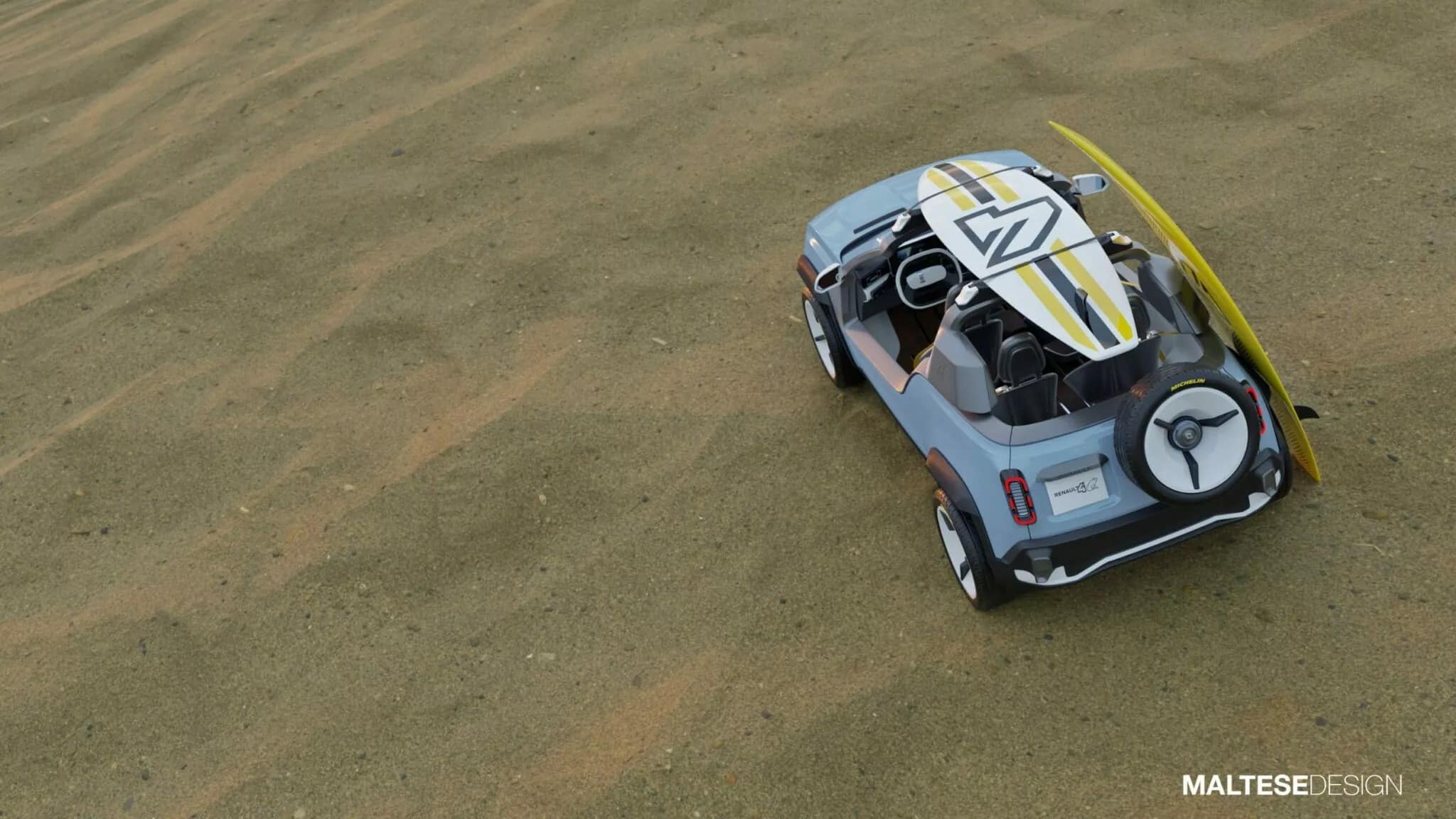 Το Renault 4 E-Tech έγινε beach buggy