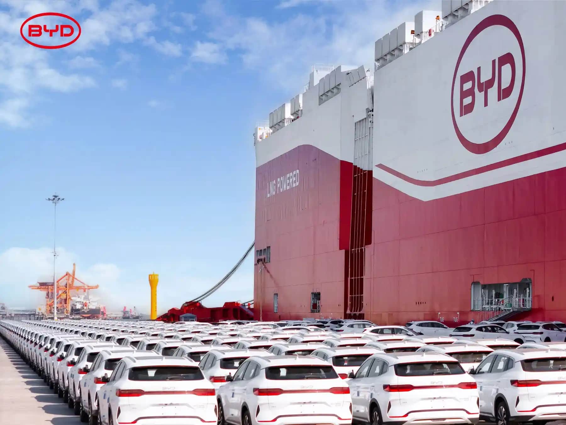 Παρθενικό ταξίδι στη Βραζιλία για το σούπερ «μεγαθήριο» πλοίο της BYD