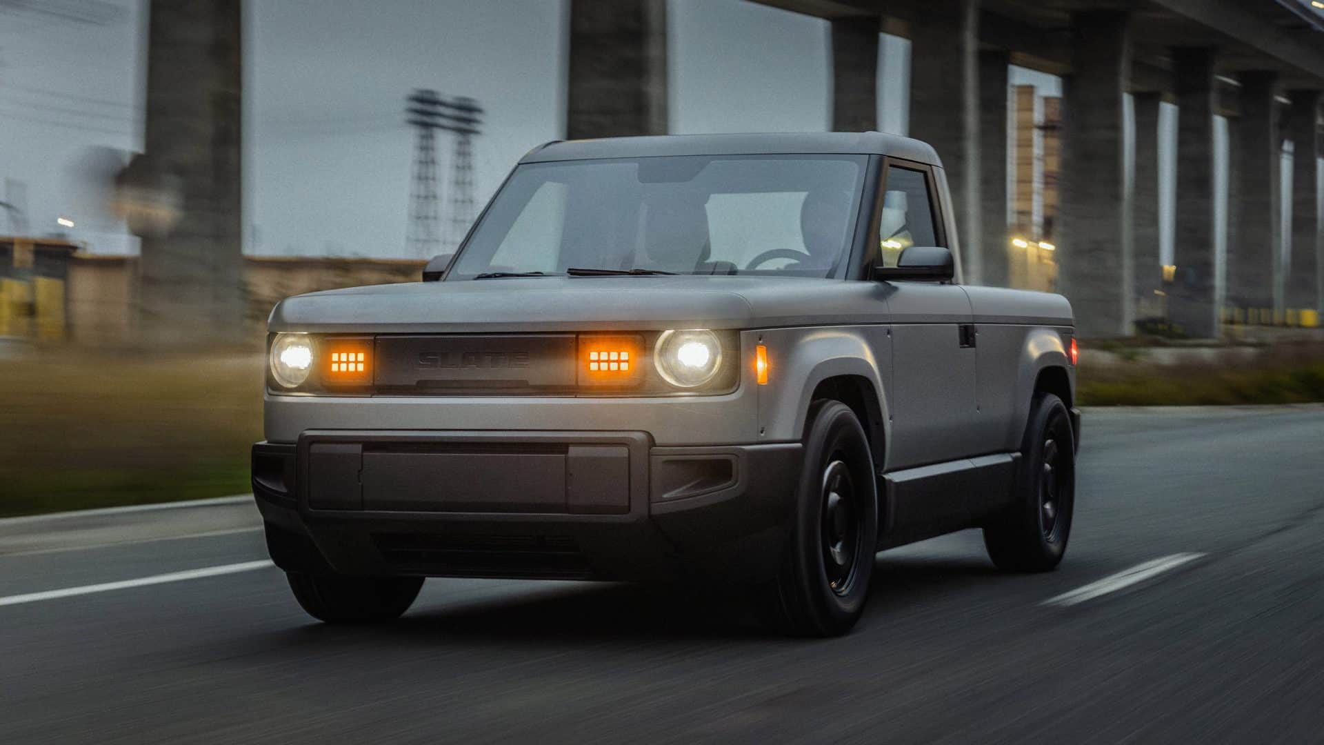 Slate Auto: Το ηλεκτρικό pickup που γίνεται SUV και ρίχνει τις τιμές στα πατώματα!
