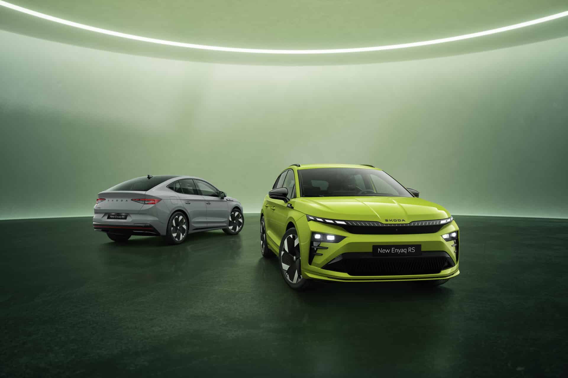 Οι σπορ εκδόσεις RS ολοκληρώνουν την οικογένεια Skoda Enyaq
