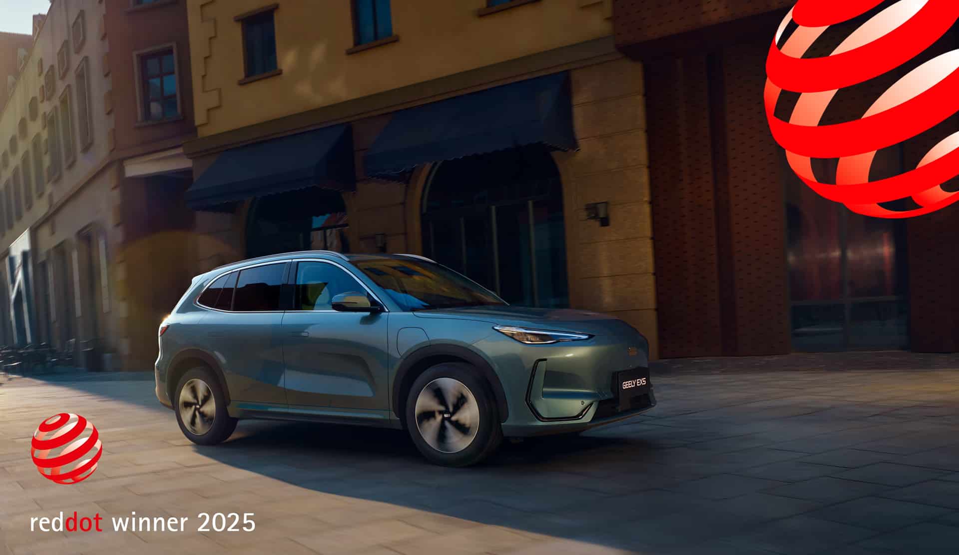 Το Geely EX5 λαμβάνει το βραβείο Red Dot για τον εξαιρετικό του σχεδιασμό