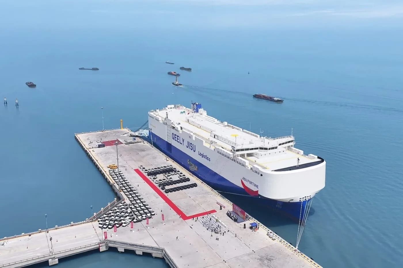 Η BYD επεκτείνει τον στόλο των φορτηγών πλοίων της