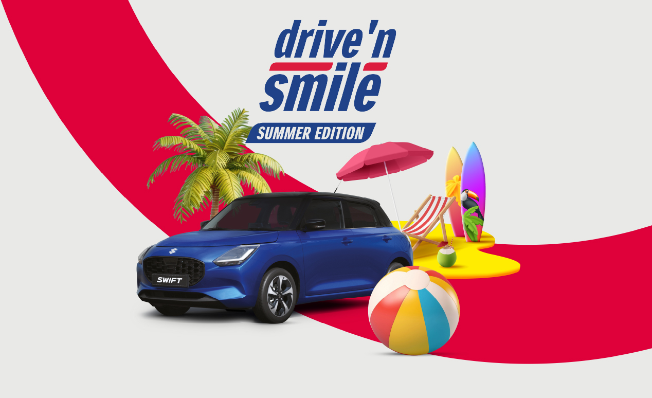 Δωρεάν καλοκαιρινός τεχνικός έλεγχος - SUZUKI Drive ‘N Smile Summer Edition 2025