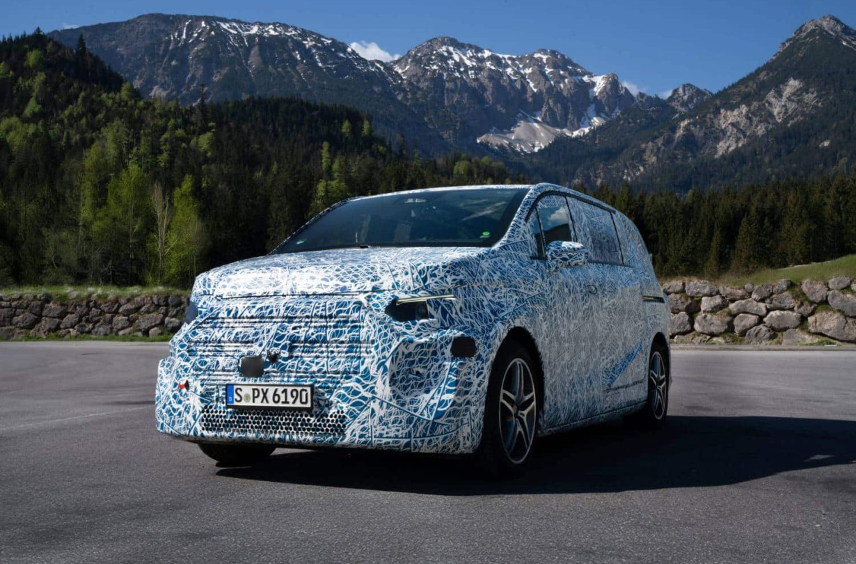 Το ηλεκτρικό Van της Mercedes έκανε 1.100 χλμ με μόλις 2 φορτίσεις!