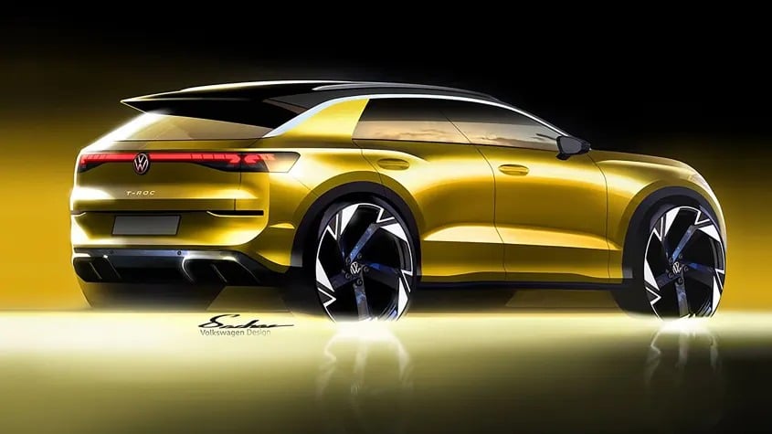 Έρχεται το Volkswagen T-Roc 2025 – με φουτουριστική εμφάνιση και υβριδική δύναμη!
