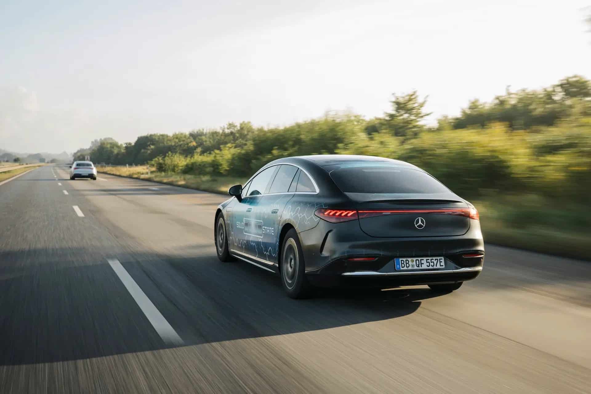 Mercedes EQS με μπαταρία στερεάς κατάστασης: 1.205 χλμ. χωρίς φόρτιση!