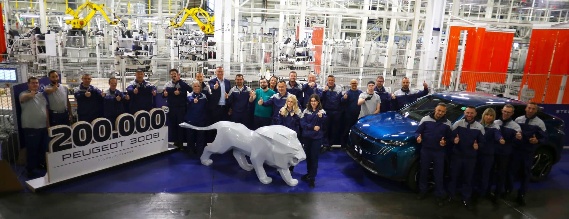 Εορτασμός του 200.000Ού Peugeot 3008