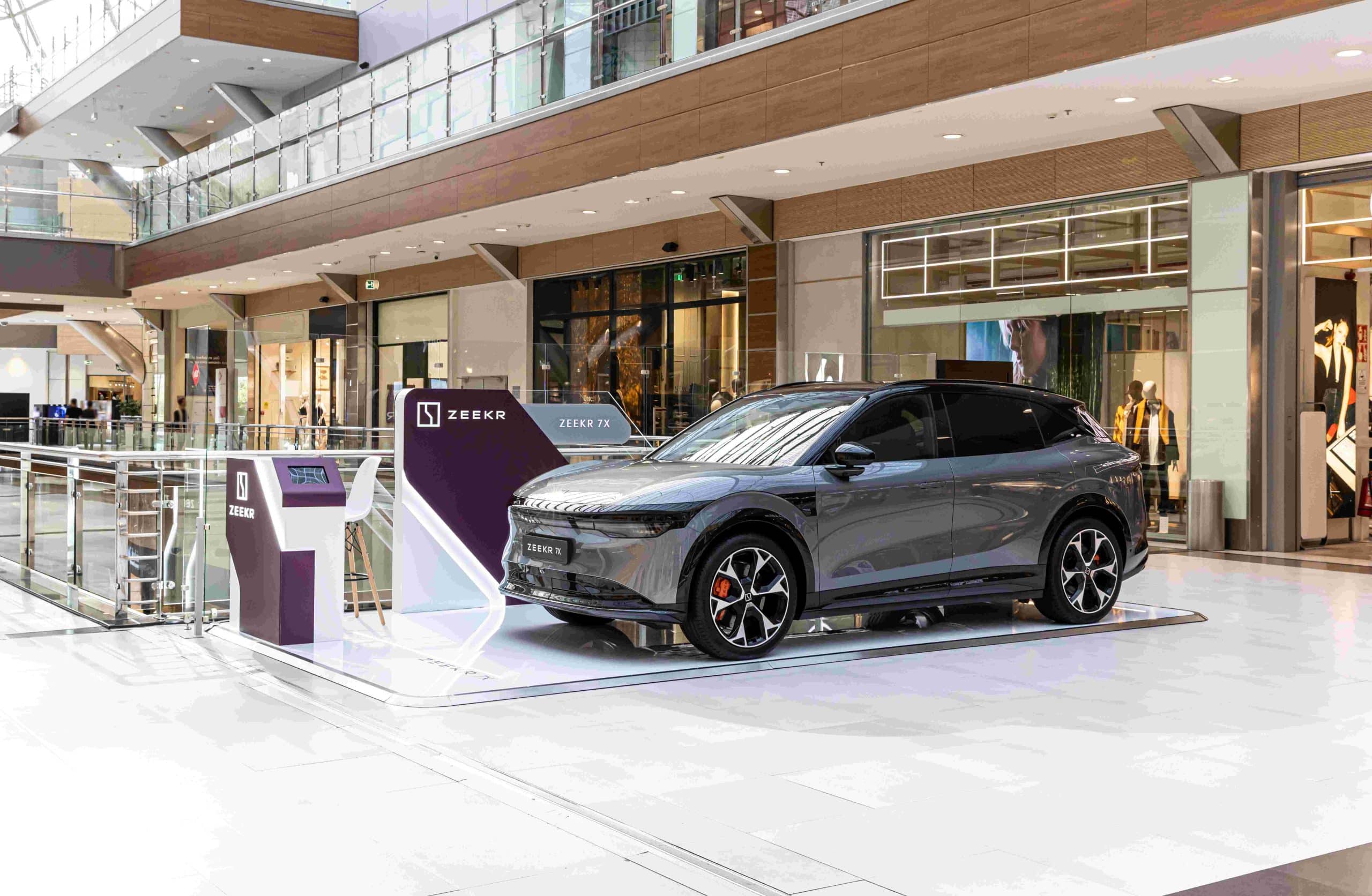 Η Zeekr φέρνει την επόμενη γενιά ηλεκτρικής κινητικότητας στο The Mall Athens με το 7X.