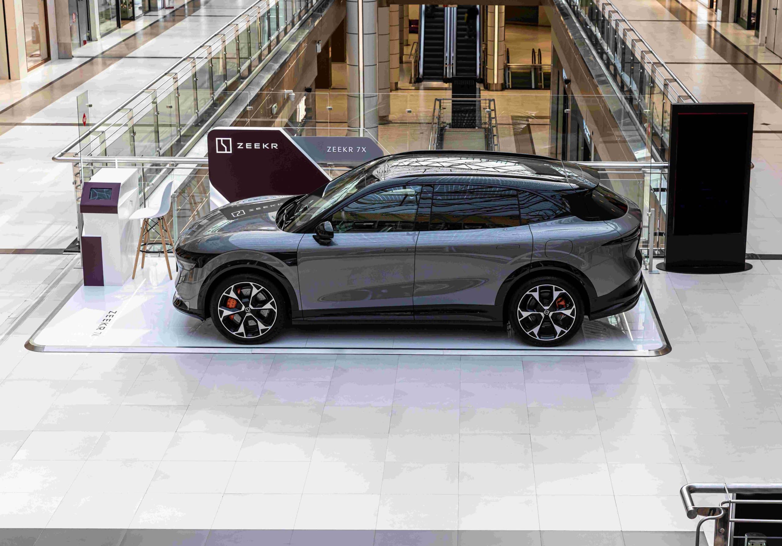 Η Zeekr φέρνει την επόμενη γενιά ηλεκτρικής κινητικότητας στο The Mall Athens με το 7X.