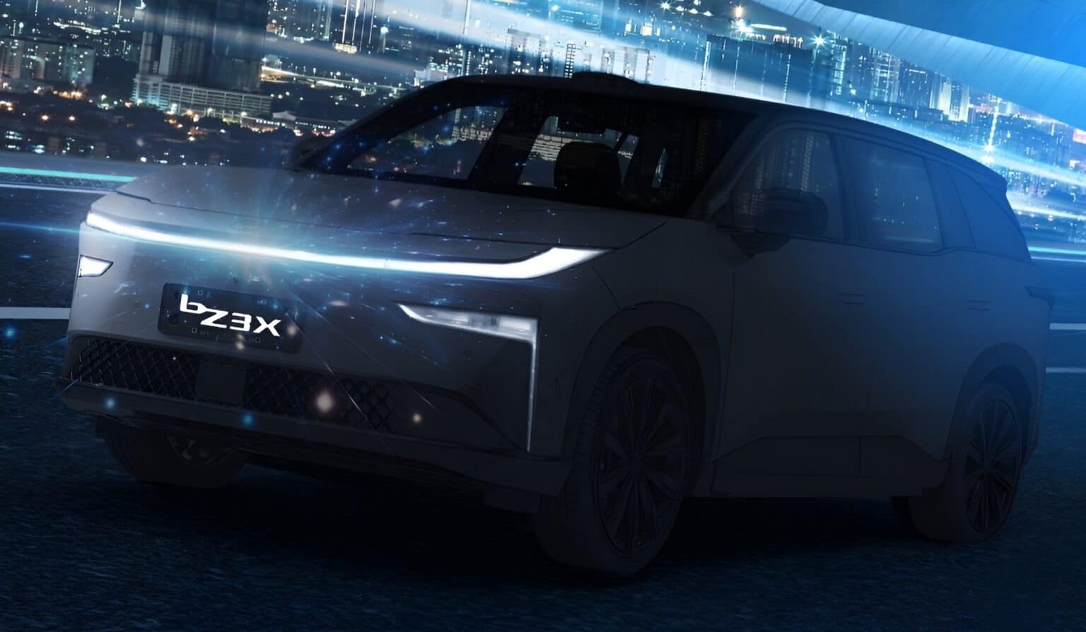 Ντεμπούτο στη Κίνα για το Toyota bZ3X - RHD