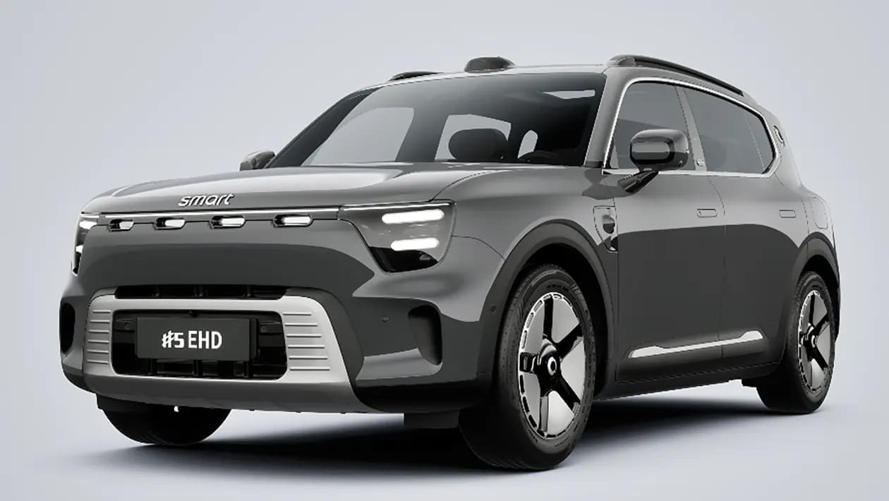 Το νέο PHEV Smart #5 EHD προσφέρει αυτονομία 1600 Km